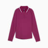 You-V Women's Golf Long Sleeves Polo, Magenta Gleam, small-PHL