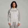PUMA x PLEASURES Hoodie, Light Gray Heather, small-PHL