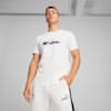 BMW M Motorsport Essentials Men's Graphic Tee, PUMA White, small-PHL