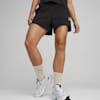 CLASSICS Women's Ribbed Shorts, PUMA Black, small-SEA