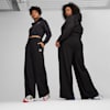 CLASSICS Women's Ribbed Relaxed Sweatpant, PUMA Black, small-THA