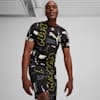 BRAND LOVE All-Over-Print Men's Tee, PUMA Black-AOP, small-THA