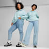 เสื้อฮู้ดโอเวอร์ไซส์ผู้หญิง DARE TO, Turquoise Surf, small-THA