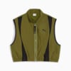 DARE TO Women's Woven Vest, Olive Green, small-AUS