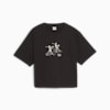 PUMA TEAM Relaxed Tee, PUMA Black, small-THA