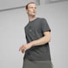 PUMA TEAM Men's Graphic Tee, Mineral Gray, small-PHL