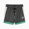 T7 Women's Mesh Shorts, PUMA Black-AOP, small-IDN