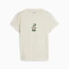 PUMA TEAM Women's Graphic Tee, Alpine Snow, small-IDN