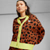 DOWNTOWN Kitten Cardigan Women, Teak-AOP, small-THA