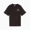 DOWNTOWN Women's Relaxed Graphic Tee, PUMA Black, small-THA