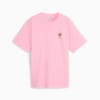DOWNTOWN Women's Relaxed Graphic Tee, Pink Lilac, small-THA