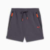 PUMATECH Men's Shorts, Galactic Gray-Redmazing, small-AUS