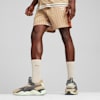 T7 Men's Mesh Shorts, Prairie Tan-AOP, small-THA