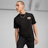 PUMA TEAM Men's Graphic Tee, PUMA Black, small-THA