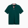 MATTR Brigade Men's Golf Polo, Dark Myrtle-Pink Fruit, small-AUS