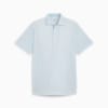Isle Men's Golf Pique Polo, Turquoise Surf-White Glow, small-PHL