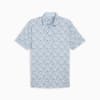 MATTR Pines Men's Golf Polo, Ocean Tropic-Zen Blue, small-AUS