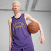 Jaws Core Men's Basketball Tank, Team Violet-PUMA Black, small-NZL