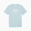 PUMA X Palm Tree Crew Graphic Tee, Turquoise Surf, small-THA