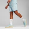 PUMA X Palm Tree Crew Shorts, Turquoise Surf, small-THA