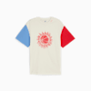 Sun Ball Men's Basketball Tee, Alpine Snow-For All Time Red-Blue Skies, small-THA