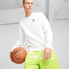Pivot Men's Basketball Crewneck, PUMA White, small-NZL