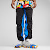 Winners Circle Warmup Men's Basketball Pants, PUMA Black-Racing Blue, small-PHL