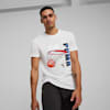 เสื้อยืดบาสเกตบอลผู้ชาย Swished, PUMA White, small-THA