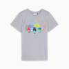 เสื้อยืดเด็ก PUMA x TROLLS, Gray Fog, small-THA