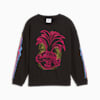 PUMA x TROLLS Kids' Sweatshirt, PUMA Black, small-PHL