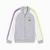 PUMA x TROLLS Kids' T7 Track Jacket, Gray Fog, small-PHL