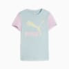CLASSICS Two Colour Logo Youth Tee, Turquoise Surf, small-THA