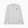 Cloudspun Patch Men's Crewneck, Ash Gray Heather, small-AUS
