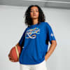 STEWIE Dawn Women's Basketball T-shirt, Cobalt Glaze, small-PHL