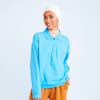 Kaos Polo Wanita Lengan Panjang Classics HR, Team Light Blue, small-IDN