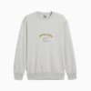 세나 아 비다 크루 위드 엠브로<br>SENNA A VIDA CREW WITH EMBRO, Light Gray Heather, small-KOR