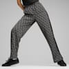 T7 Women's Straight Track Pants, PUMA Black-AOP, small-THA