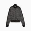 T7 Women's Track Jacket, PUMA Black-AOP, small-THA
