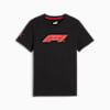 F1® Essentials Youth Motorsport Tee, PUMA Black, small-IDN