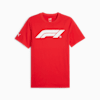 F1® Essentials Men's Motorsport Logo Tee, Pop Red, small-IDN