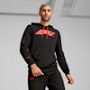 F1® Essentials Men's Motorsport Logo Hoodie, PUMA Black, small