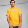 Porsche Legacy Essentials Men's Motorsport Tee, Sport Yellow, small-THA