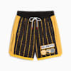 Porsche Legacy Porsche Men's Shorts, PUMA Black-Sport Yellow, small-THA