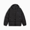Down Puffer Jacket Men's, PUMA Black, small-AUS
