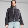 Soft Fleece Jacket Women, Galactic Gray, small-PHL