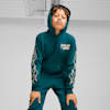Basketball Caution Hoodie - Boys 8-16 years, Cold Green, small-AUS
