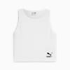 CLASSICS Ribbed Women's Crop Top, PUMA White, small-AUS