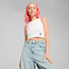 CLASSICS Ribbed Women's Crop Top, PUMA White, small-AUS