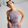 CLASSICS Ribbed Women's Crop Top, Pale Plum, small-AUS
