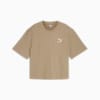 CLASSICS Ribbed Women's Relaxed Tee, Oak Branch, small-AUS